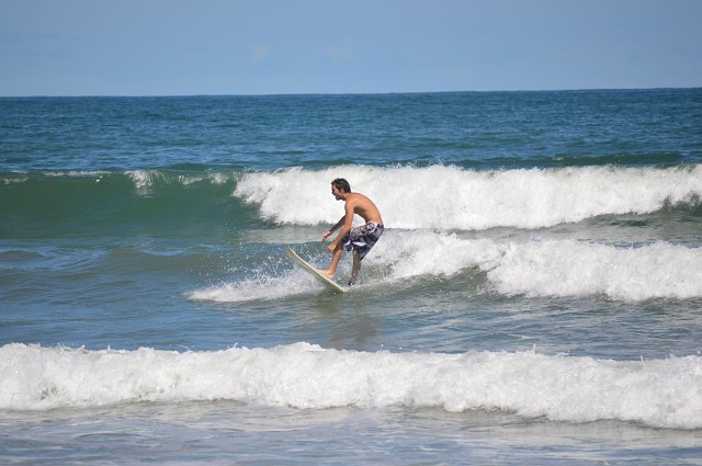 Surfing At Daytona Beach (Daytona Beach, Florida, USA)
